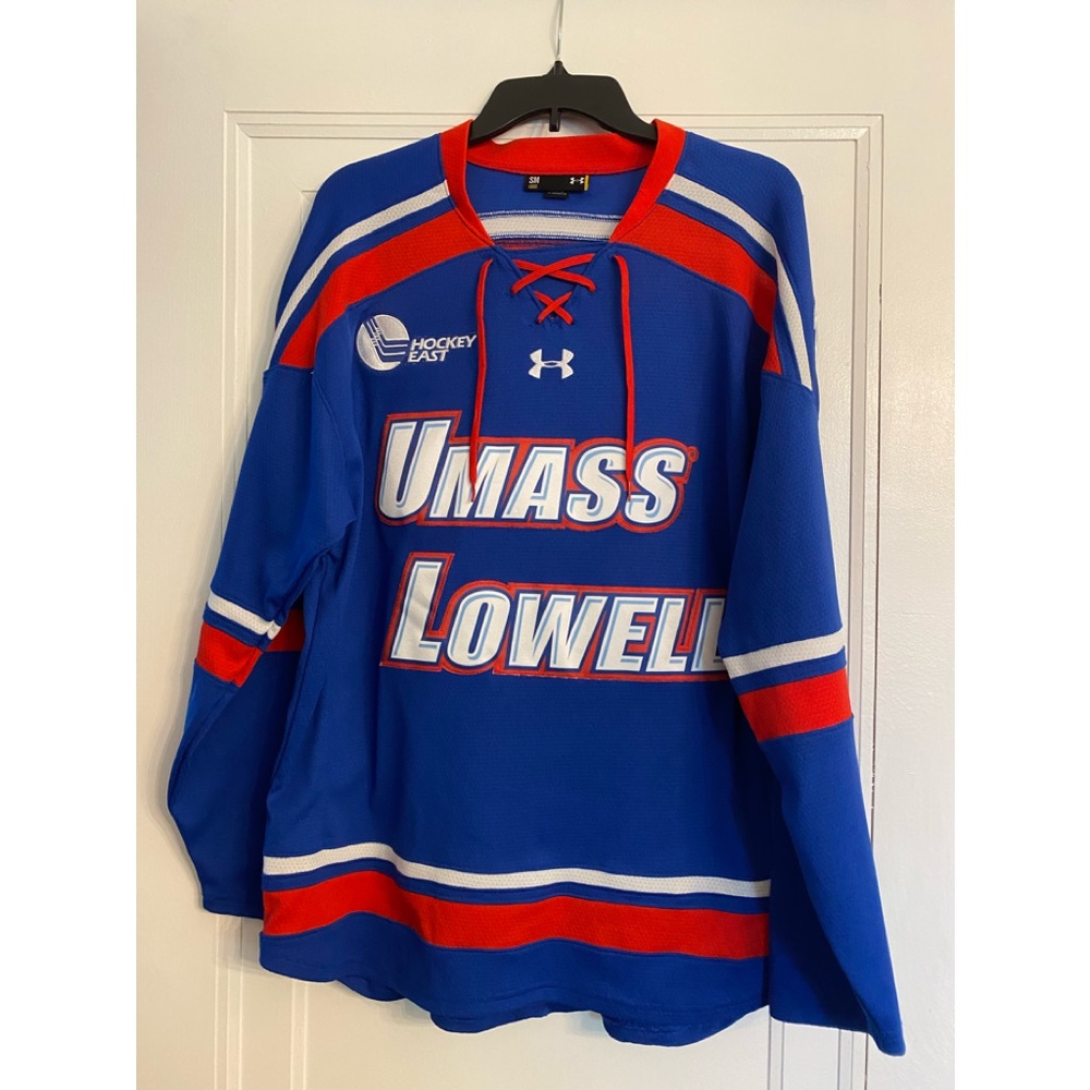 SM Size UMASS Lowell Hockey East Jersey.